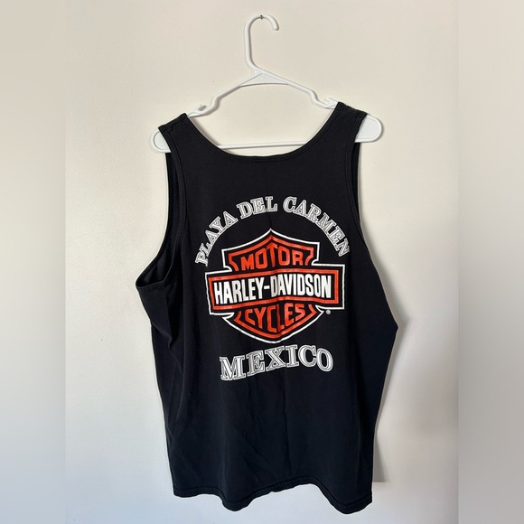 Black Harley Davidson Mexico Tank Top - Picture 5 of 6